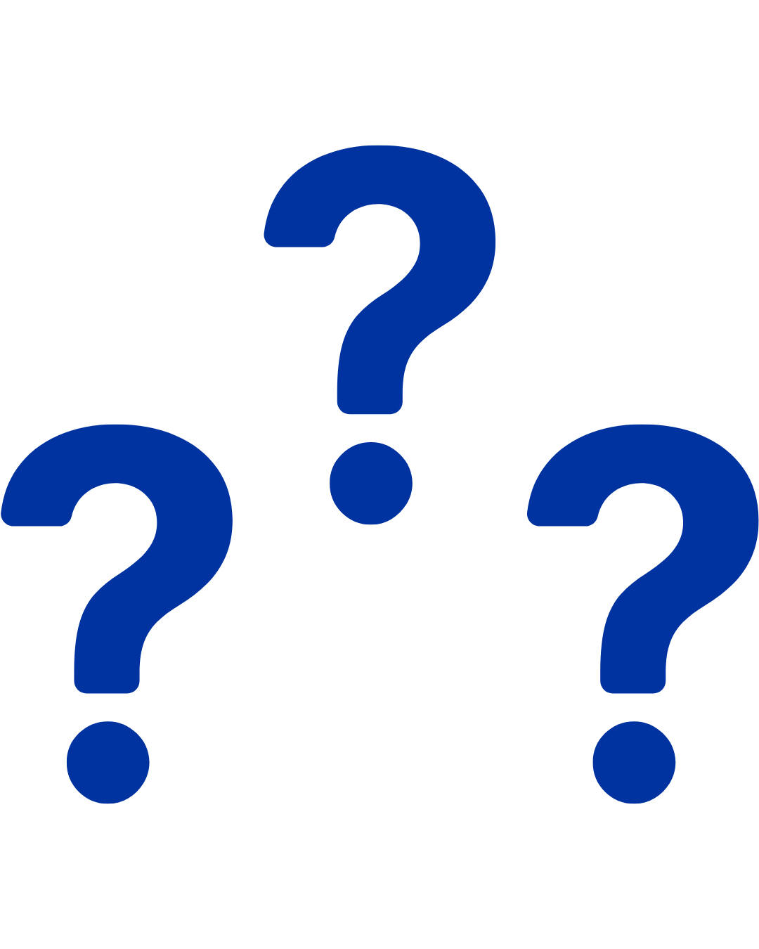 Question marks